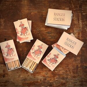 Ranger Station Nashville Fragrance House Matchbox Set of 12-NWT 🕯️🤠